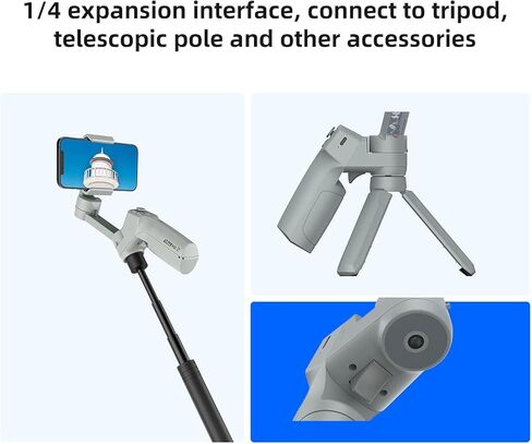 MOZA Mini MX 2 Smart Handheld Gimbal Has Intelligent Sensing, Anti-Shake, Sports Mode and Face Tracking Functions Support Native Camera Mini MX2 in Kuwait