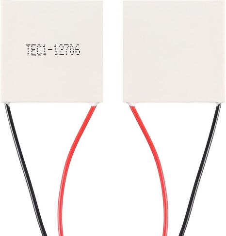 6Pcs TEC1-12703 Heatsink 12V 12A 29.7W Thermoelectric Cooler 40mm x 40mm Cooling Peltier Plate Module for Semiconductor Thermoelectric Heatsink Generation in Saudi Arabia