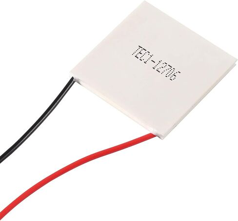 6Pcs TEC1-12703 Heatsink 12V 12A 29.7W Thermoelectric Cooler 40mm x 40mm Cooling Peltier Plate Module for Semiconductor Thermoelectric Heatsink Generation in Saudi Arabia