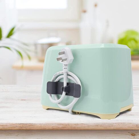 6 Pcs Cord Organizer for Kitchen Appliances Cord Wrap Cord Holder Cable Organizer for Home Appliances Wire Keeper Around for Kitchen Stand Mixers Coffee Maker Pressure Cooker Air Fryer in Saudi Arabia