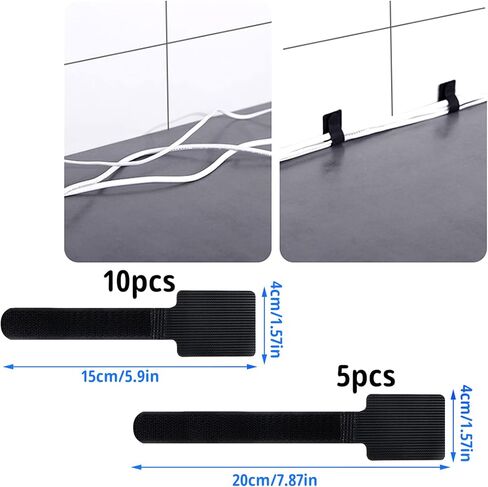 15 قطعة منظم سلك لأجهزة المطبخ، منظم سلك الأجهزة ذاتية اللصق، حامل سلك منظم الكابلات لخلاط أجهزة المطبخ الصغيرة، طنجرة الضغط، مقلاة الهواء، الأفران، صانع القهوة in Kuwait