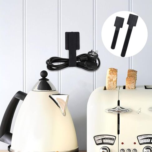 15 قطعة منظم سلك لأجهزة المطبخ، منظم سلك الأجهزة ذاتية اللصق، حامل سلك منظم الكابلات لخلاط أجهزة المطبخ الصغيرة، طنجرة الضغط، مقلاة الهواء، الأفران، صانع القهوة in Kuwait