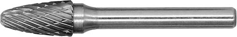 FX0818M06, 8mm Diameter Tungsten Carbide Rotary Files, 1/4" Shank, Double Cut Tree Shape Radius End Rotary Burrs Tool, for Wood Carving, Welding, Metal Carving Polishing, 2Pcs in Saudi Arabia