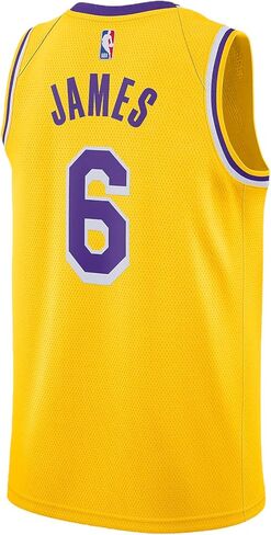 Nike NBA Swingman Tank Top M - Amarillo/Field Purple, Regular Fit, 100% Polyester, Round Neck, Sleeveless, Machine Washable in Saudi Arabia