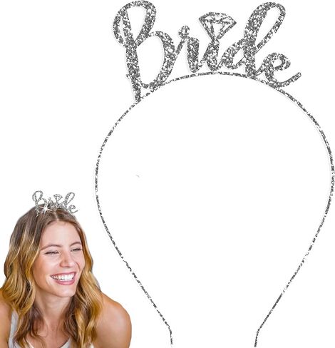 RhinestoneSash Bride Veil Bachelorette Party - Short White Bridal Veils for Women Wedding - Bride to Be Outfit Accessories in Kuwait