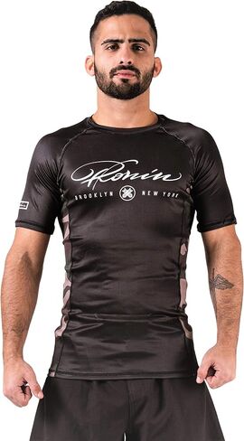 Ronin Signature Compression Shirt – Short Sleeve Snug Fit Rash Guard for Men in Kuwait