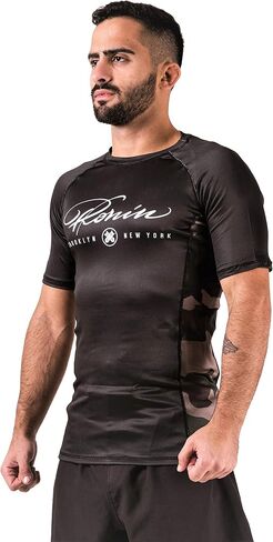 Ronin Signature Compression Shirt – Short Sleeve Snug Fit Rash Guard for Men in Kuwait