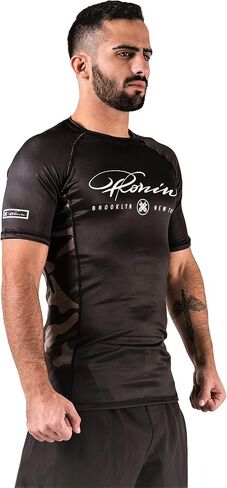 Ronin Signature Compression Shirt – Short Sleeve Snug Fit Rash Guard for Men in Kuwait