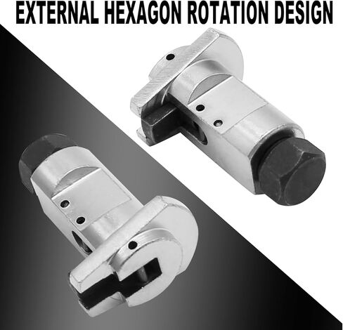 أداة توزيع دعامة التعليق العالمية من YSDADEEN، أداة توزيع ميكانيكية 17 مم، مزيل دعامة ممتص الصدمات للسيارة (فضي) in Kuwait