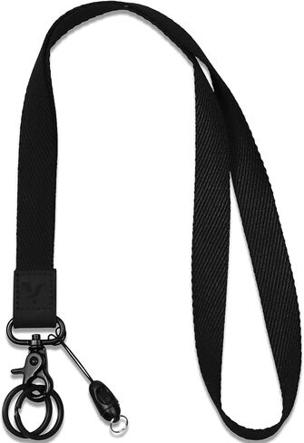 Yiflin Cool Neck Lanyard, Cute Keychain Holder for Women Men, Comfortable Long Strap with 2 Rings in Saudi Arabia