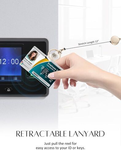 حبال LENYNAL لشارات الهوية والمفاتيح، حبل قابل للسحب من الحجر الطبيعي متين 3.0 حبل مطرز للنساء المعلمات in Kuwait