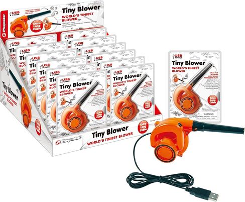 World's Tiniest Blower - Great for Blowing Away Small Messes Dust, Make Your Acrylic Paint Look More Professional, Easy to Try Different Paint Techniques and Pouring blowouts - USB Powered in Saudi Arabia