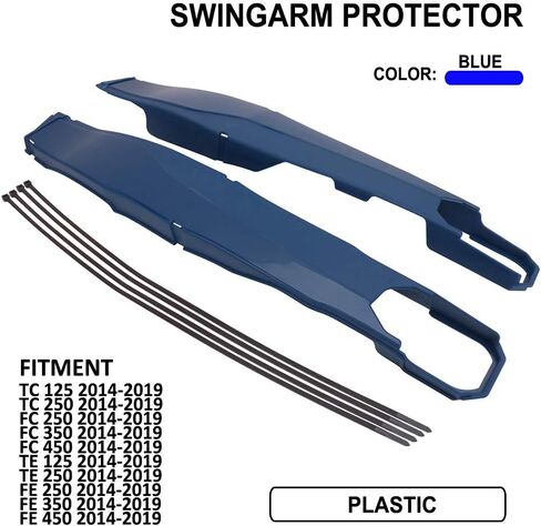 AnXin Motorcycle Swingarm Guard Swing Arm Protector For EXC125 EXC200 EXC300 EXC-F250 EXC-F350 EXC-F400 EXC-F450 EXC-F500 TC/FC125 FC250/350/450 TE125/250 FE250/350/450 - Black in Kuwait