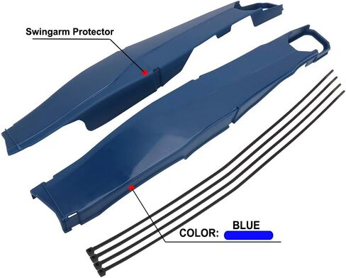 AnXin Motorcycle Swingarm Guard Swing Arm Protector For EXC125 EXC200 EXC300 EXC-F250 EXC-F350 EXC-F400 EXC-F450 EXC-F500 TC/FC125 FC250/350/450 TE125/250 FE250/350/450 - Black in Kuwait