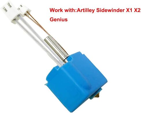 HzdaDeve 3D Printer Extruder Kit for Artillery Sidewinder X1 X2 Genius Heater Cartridge Thermistor NTC 100K Nozzle 1.75mm Filament in Saudi Arabia