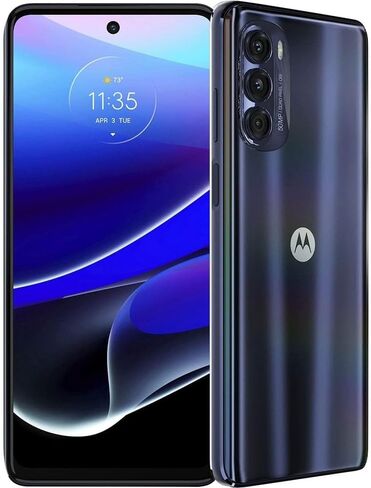 موتو جي ستايلس 5G | 2022 GSM غير مقفل مصنوع خصيصًا لنا بواسطة Motorola 128GB وكاميرا 50MP باللون الأزرق الصلب (متجدد) in Kuwait