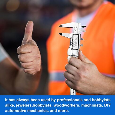 Digital Caliper,Caliper Measuring Tool,Dial Caliper 6 inch,Caliper Tools,Vernier Caliper Industrial Stainless Steel Digital,Digital Caliper Measuring Tool,Large LCD Screen in Saudi Arabia