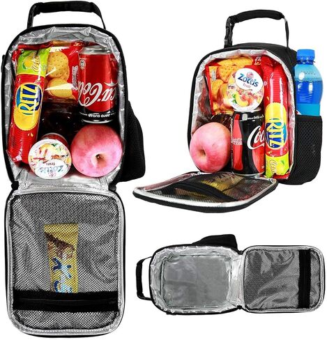 7-mi Holder Insulated Cooler Reusable Ice Packs for Lunch Boxes Lunch Tote Food Storage Bag (Chips) in Kuwait