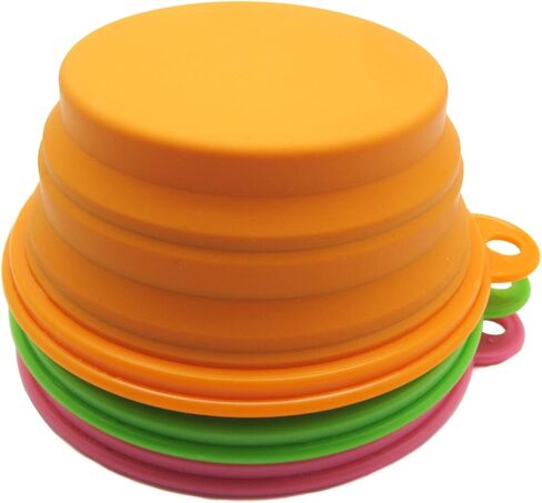 Alfie Pet - Set of 3 ROS Pet Expandable/Collapsible Travel Bowl - Size: 1.5 Cups in Kuwait