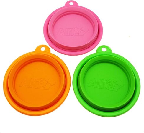 Alfie Pet - Set of 3 ROS Pet Expandable/Collapsible Travel Bowl - Size: 1.5 Cups in Kuwait