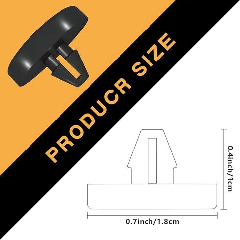 20 قطعة من Hyhpsjiee سدادة مفتاح الفرامل، وسادة إيقاف دواسة الفرامل، سدادة مفتاح إضاءة فرامل السيارة، سدادة تبديل الفرامل، سدادة دواسة قابض السيارات 90541-06036 in Kuwait
