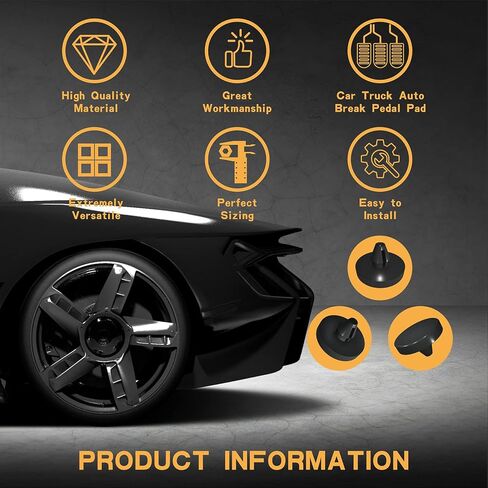 20 قطعة من Hyhpsjiee سدادة مفتاح الفرامل، وسادة إيقاف دواسة الفرامل، سدادة مفتاح إضاءة فرامل السيارة، سدادة تبديل الفرامل، سدادة دواسة قابض السيارات 90541-06036 in Kuwait