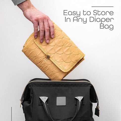 وسادة تغيير الحفاضات للأطفال | غطاء وسادة تغيير الحفاضات قابل للغسل في الغسالة للرضع | وسادة تغيير الحفاضات المحمولة خفيفة الوزن للسفر من أوتامي in Kuwait