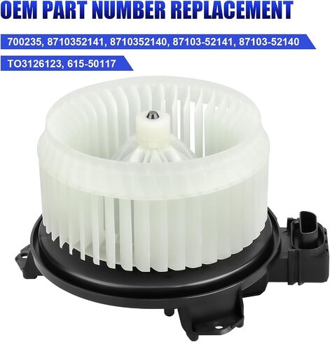 LCWRGS AC Heater Blower Motor with Fan Fits for 2007 2008 2009 2010 2011 2012 Toyota Yaris, 2008-2014 Scion xD HVAC Blower Motor Fan Replaces# 700235 8710352141 in Saudi Arabia