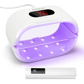 KISREL UV Light for Resin, Large Double-Sided Light with UV Flashlight, 2-Ieed Tin-1 and Detachable Resin Curing Machine, 3-Spmer Digital Display, 36w Fast Curing Lamp for Crafts, Jewellery Making in Kuwait