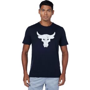 Under Armour UA PJT ROCK BRAHMA BULL SS Men's Training T-Shirt, Black Ivory, Large in Saudi Arabia