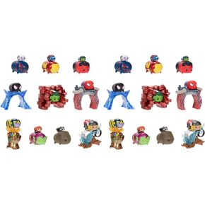 Disney Tsum Tsum Marvel Adventures Mini Figures Story Sets in Blind Packs from Wave #1, Includes 4 Blind Packs [Amazon Exclusive] in Kuwait