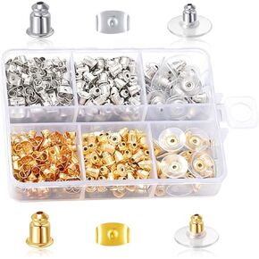 2000 Pcs (1000 Pairs) Small Silicone Earrings Backings Earring Backs for Studs Rubber Plastic Clear Soft Earring Backs Cluth Ring Stopper Replacement for Fishhook Earrings Studes in Kuwait