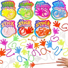 Joyin 36 Packs Valentines Day Licky Hands with Card و Valentine Form in Kuwait