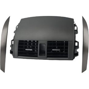 Dashboard Trim Kit Center A/C Vent Panel 55663-02060+ Left/Right Trim Strips 55435-02370 55436-02330 Compatible with Toyota Corolla 2008 2009 2010 2011 2012 2013 (Excludes Hybrid) in Kuwait