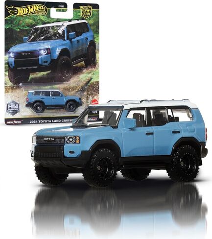 Hot Wheels Premium Car Culture Off Road 1:64 Scale Die-Cast 2024 Toyota Land Cruiser Most in Saudi Arabia