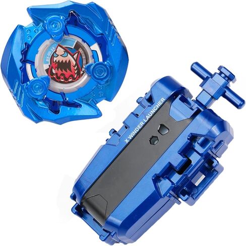 Gyro X Set with Lance Knight Right Spinning Top and X String Launcher, Defense Type Blade Starter Pack, Great Toy Gift for Boy Kid 6+ in Kuwait