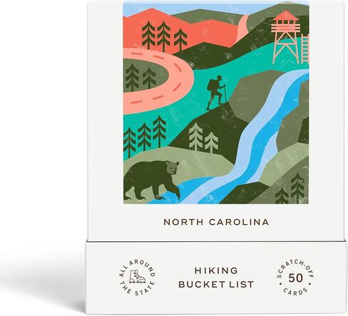 North Carolina Adventure Bucket List: 50 Scratch-Off Cards for Outdoor Activities, Tourist Attractions, and Road Trips - Perfect Travel Gift and Guide for Exploring in Kuwait