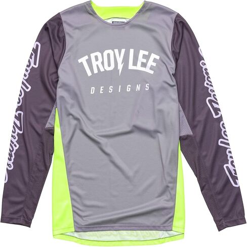 Troy Lee Designs 2023 GP Pro Jersey - يمزج Camo (متوسط) (أسود/أخضر) in Kuwait