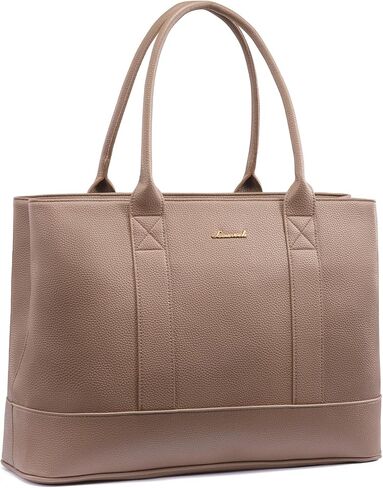 LoveVook Laptop Bag for Women ، حقيبة حمل للكمبيوتر ، حقيبة يد كتف الأعمال ، حقيبة Office للهدية ، السفر ، المعلم in Saudi Arabia