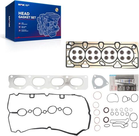 KAX Head Gasket Set Compatible with 2009-2011 Aveo, 2009-2011 Aveo5, 2011-2014 Cruze, 2012-2014 Sonic, 2009-2010 Pontiac G3, 2008 Saturn Astra, 1.6L 1.8L Engine Head Gasket Kit OE:HS26516PT in Saudi Arabia