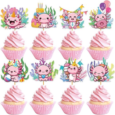 Trash Truck Birthday Decorations - 24 Pcs Garbage Truck Cake Topper, Green Waste Management Recycling Theme Cupcake Toppers Set, Happy Birthday Party Supplies Photo Background Decor for Boys in Kuwait