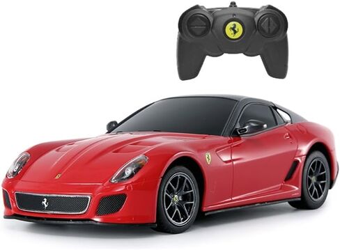 RASTAR 46400 1/24 Ferrari RC Car - Officially Licensed Ferrari 599 GTO Remote Control Car for Play and Display - Ideal Gift for Kids - Black in Saudi Arabia