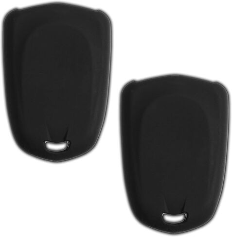 KeyGuardz Keyless Entry Remote Car Smart Key Fob Shell Cover Soft Rubber Case for Cadillac Escalade HYQ2AB (Pack of 2) in Saudi Arabia