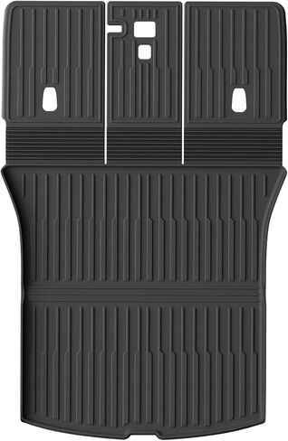LUCKEASY Trunk Mat for Tesla Model Y 2025 Juniper New 5 Seat Cargo Liner Cargo Mat TPE Floor Mat All-Weather Anti-Slip for Model Y Juniper Accessories Black in Kuwait