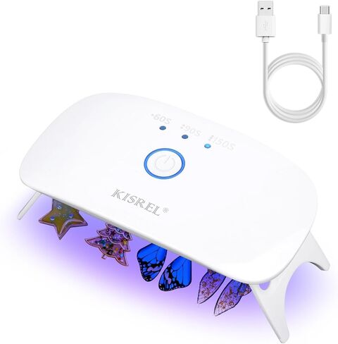 KISREL UV Light for Resin, Large Double-Sided Light with UV Flashlight, 2-Ieed Tin-1 and Detachable Resin Curing Machine, 3-Spmer Digital Display, 36w Fast Curing Lamp for Crafts, Jewellery Making in Saudi Arabia