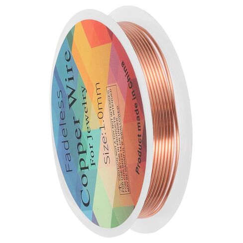 Meccanixity 28 Gauge Copper Wire لصنع المجوهرات ، سلك الديكور المصنوع من الحرف المقاوم لفة لمجوهرات Making Supplies DIY (الذهب) in Saudi Arabia