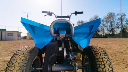 Razor Dirt Quad - 24V Electric 4-Wheeler ATV - Twist-Grip Variable-Speed Acceleration Control, Hand-Operated Disc Brake, 12" Knobby Air-Filled Tires in Saudi Arabia