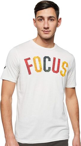 Under Armour UA PJT ROCK BRAHMA BULL SS Men's Training T-Shirt, Black Ivory, Large in Kuwait