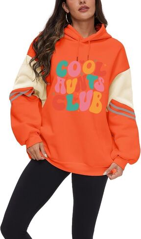 نساء العمة Pullover Hoodie Auntie Letter Print Long Sweeve Sweetshirt Mothers Day Homports for Auntie in Kuwait