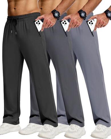 CE 'CERDR 3/4 PACK MANS SWEATHPATS مع سراويل تجريب رياضية للعبث للرجال للركض على السراويل غير الرسمية in Kuwait